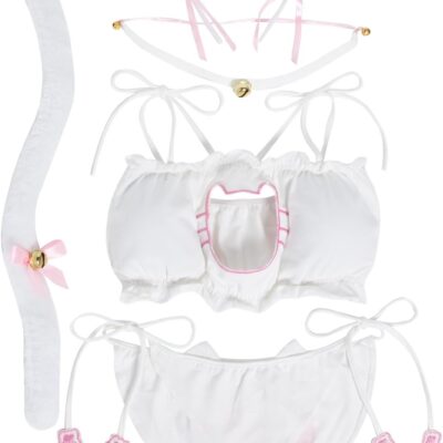 Cosplay Lingerie Set Cute Keyhole Sexy Outfit