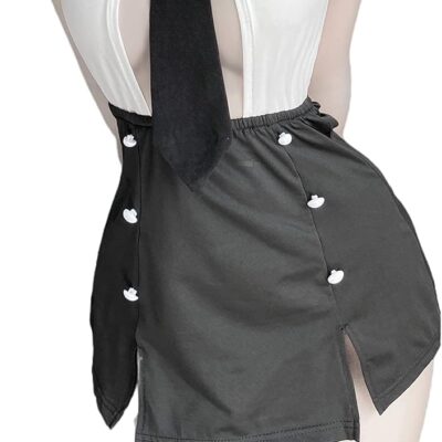 Office Secretary Uniform Cosplay Lingerie Outfit with Socks
